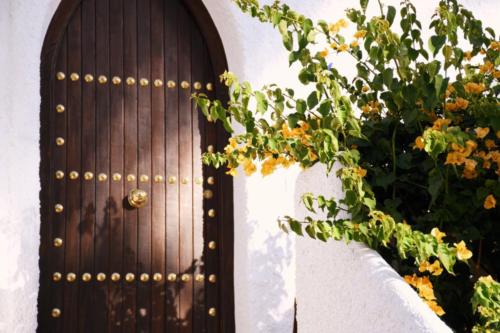 09.02 Front door with flowers